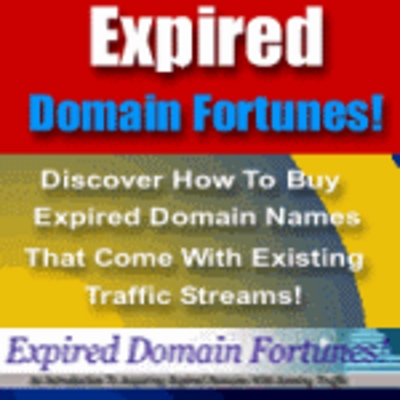 Product picture Expired Domain Fortunes! - Make Extra Money